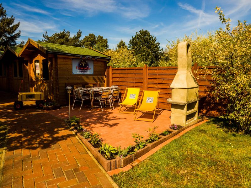 Eigene Terrasse mit Grill